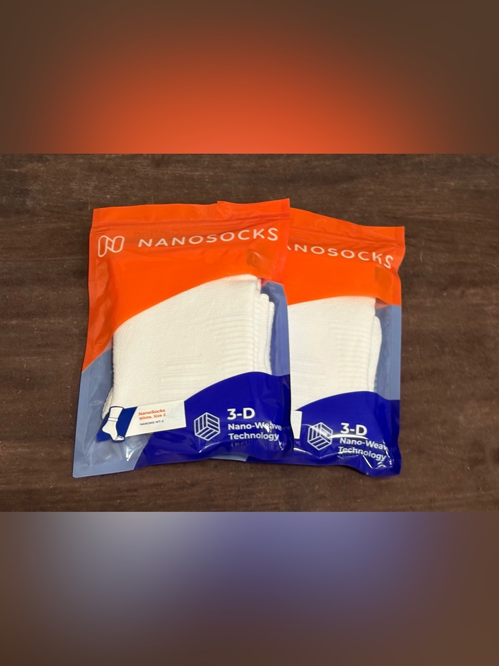 NanoSocks compression socks set of 2 pair